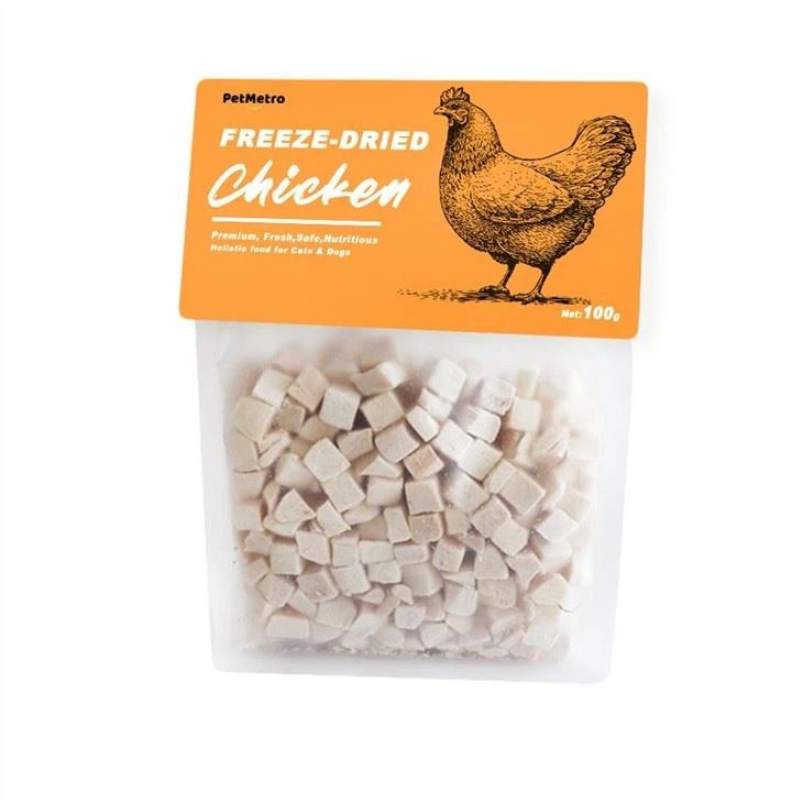 Pet Snacks 100g Pack Freeze Dried Chicken